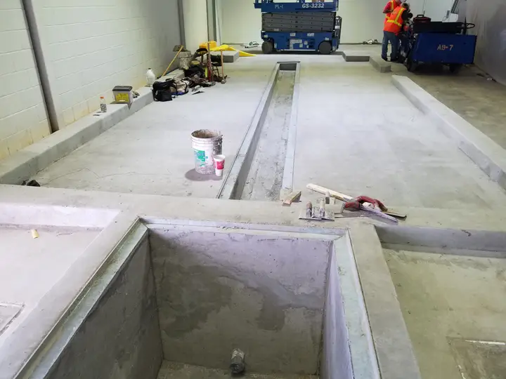 Formed equipment pit — Relentless Civil Construction jobsite