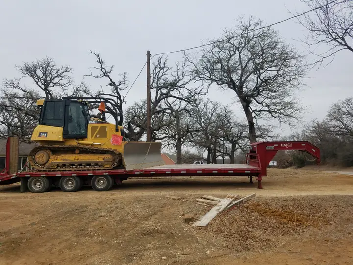 Mobilizing iron — Relentless Civil Construction jobsite