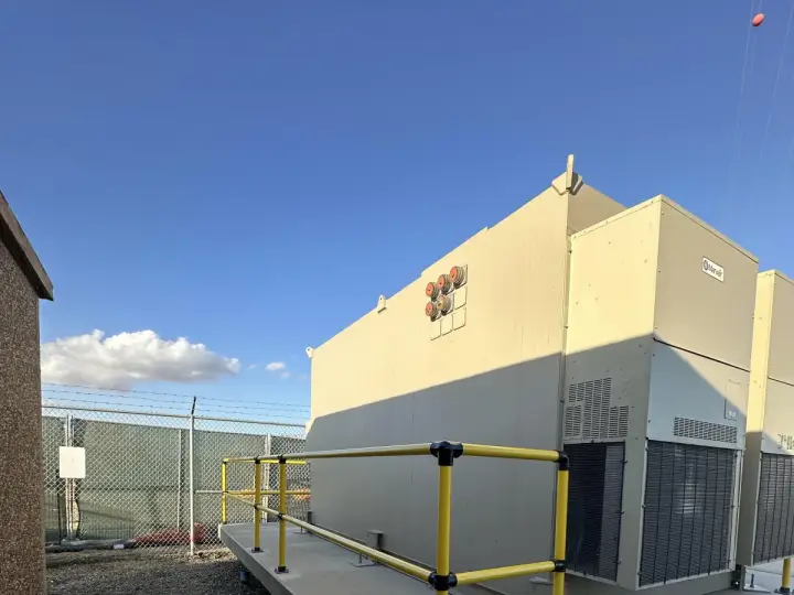 HVAC pad placement — Relentless Civil Construction jobsite