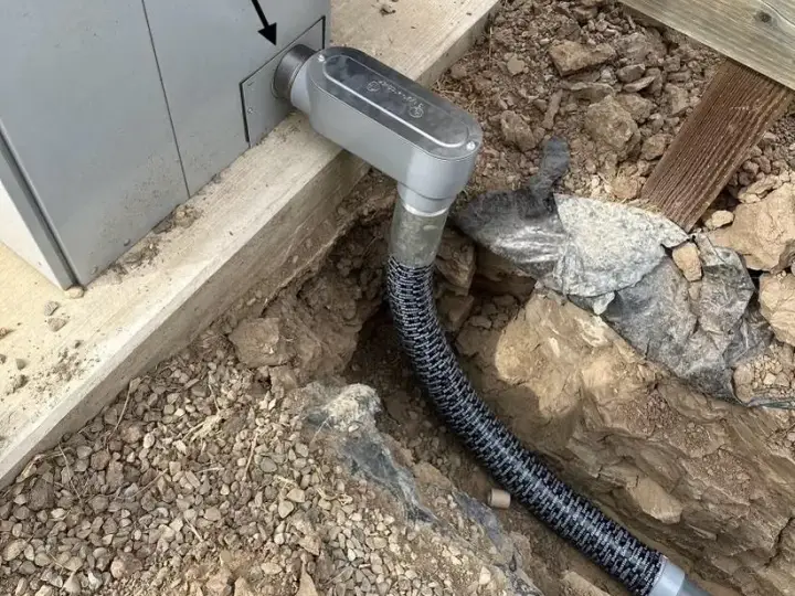 Drain embed detail — Relentless Civil Construction jobsite
