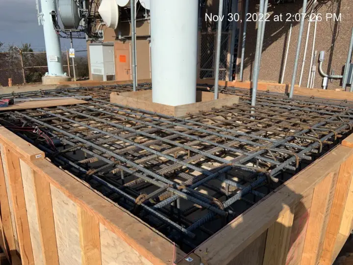 Pier cap reinforcement — Relentless Civil Construction jobsite