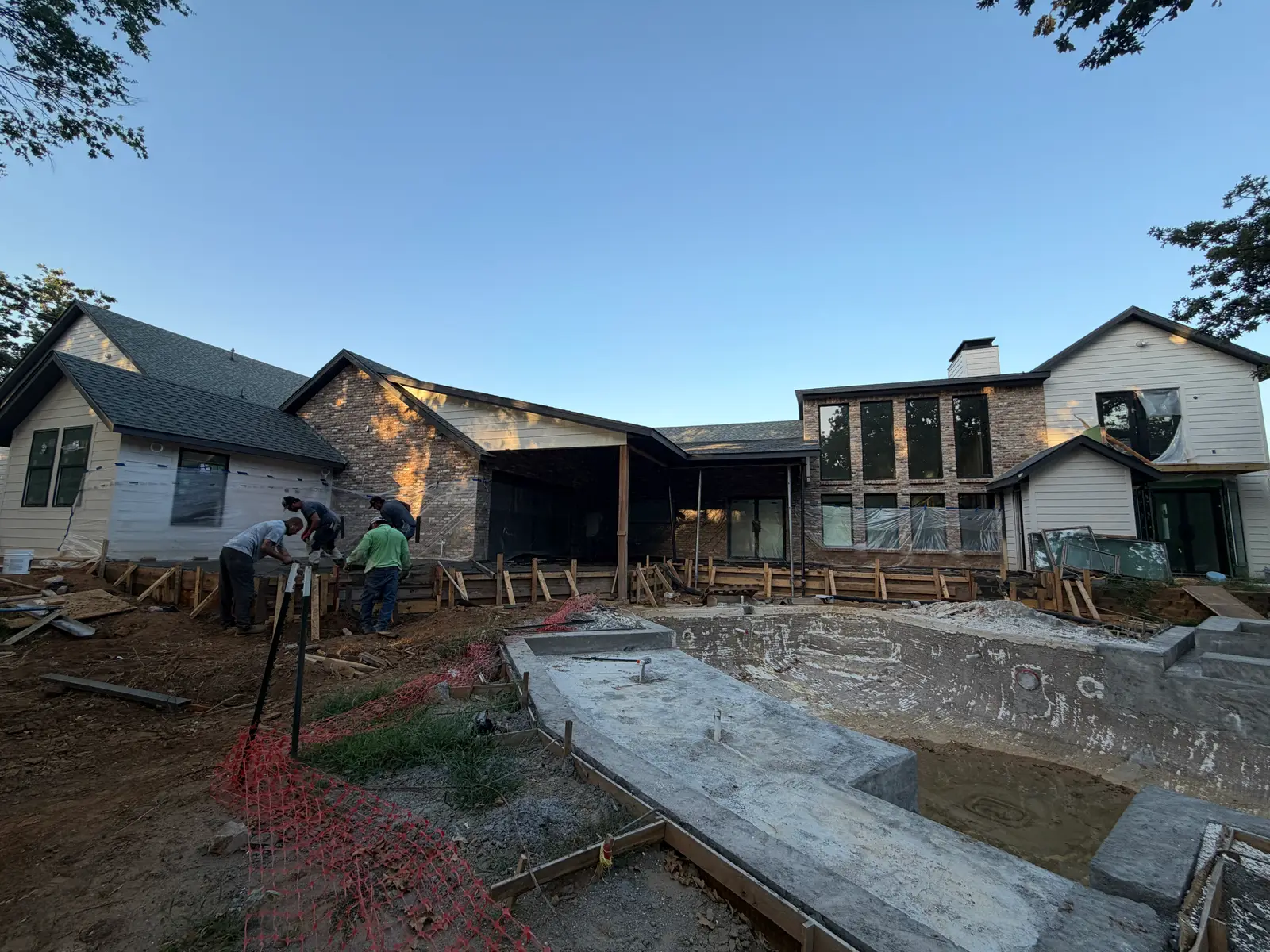Addition & flatwork prep — Relentless Civil Construction jobsite